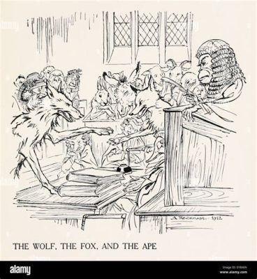  The Wolf and the Fox: An Italian Fable Illustrating Cunning and Greed From the 13th Century!